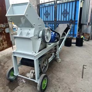 Мобильная дробилка для песка, портативная молотковая дробилка, мини-дробилка для камня - Product Image 5