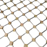 Filet de protection flexible en treillis de fil d'acier galvanisé haute résistance pour levage, isolation et découpe, soudable