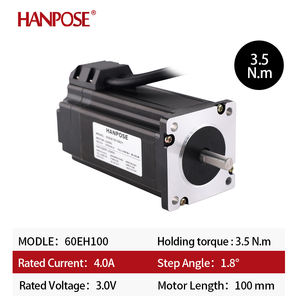 hanpose NEMA24步进电机4.0A 3.5N.<span class=keywords><strong>m</strong></span> 60EH100-0821 + 3D打印机用CL57-BK混合电机60闭环步进电机驱动Ki - Product Image 2