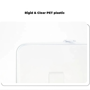 <strong>Transparent</strong> <strong>Storage</strong> <strong>Box</strong> PET Organizer Double Zipper <strong>Storage</strong> Container Waterproof Packing <strong>Box</strong> Large Capacity Travel <strong>Storage</strong> <strong>Box</strong> - Product Image 3