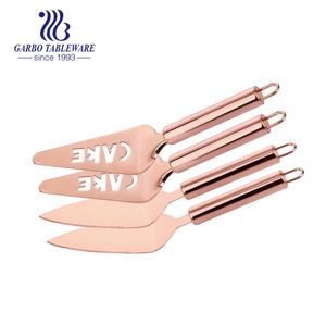 En gros <span class=keywords><strong>pas</strong></span> <span class=keywords><strong>cher</strong></span> non-bâton d'appareils ménagers de cuisine en acier inoxydable 430 rose doré royal cuisine outils de cuisson - Product Image 3