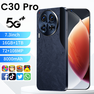 Smartphone Android 13 C30 Pro 5G da 7,3 Pollici, CPU Deca Core, Dual SIM, 16GB RAM, 1TB Memoria, Fotocamere 48MP + 108MP, Ottimo per il Gaming - Product Image 6