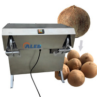 Machine à décortiquer les noix de coco à bas prix, machine à peler les coques dures de noix de coco, équipement de décorticage des coques de noix de coco
