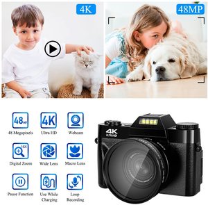 Digital <strong>Camera</strong> 4K WIFI <strong>Camera</strong> 48MP Vlogging <strong>Camera</strong> - Product Image 4