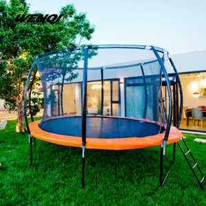 WQ <span class=keywords><strong>KALUEN</strong></span> HJ-00487 Trampoline d'intérieur pour enfants de 16 pieds, trampoline rond d'extérieur, trampoline à bungee avec filet de protection, produit très vendu - Product Image 6