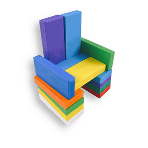 Dominos colorés en bois blocs de construction enfants Intelligence esprit changeant éducatif Puzzle jeu jouets pour enfants garçons filles - Product Image 4