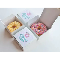 Tiroir d'impression personnalisé recyclable créatif Biscuits Croissant Pâtisserie Gâteau Boîte d'emballage