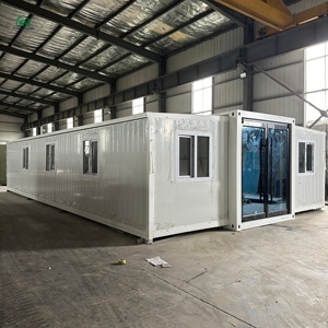 <span class=keywords><strong>Maison</strong></span> conteneur préfabriquée californienne à toit plat, extensible et sécurisée, 40 pieds, 2 chambres, maisons mobiles préfabriquées miniatures à <span class=keywords><strong>vendre</strong></span> - Product Image 4