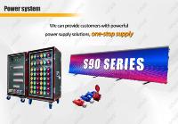 Écran LED géant AOWE S90 pour stades sportifs en plein air, écran publicitaire pour le sport, le football, le soccer, périmètre 960x960mm, écran vidéo