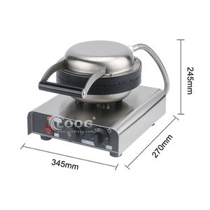 Eléctrica pequeña jarabe de maíz de precio de fábrica comercial Stroopwafel aperitivo equipo helado cono de oblea que hace la máquina - Product Image 2