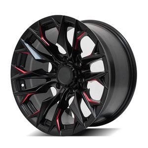Roues en alliage à rayons en aluminium Sport noir jantes chromées de voiture 18 19 20 21 22 pouces 5x112 roues forgées - Product Image 3