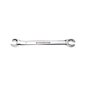 Llave de tuercas elíptica de cromo vanadio, antideslizante, endurecida, con acabado mate espejo, herramienta manual - Product Image 1