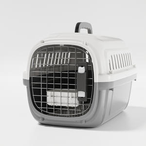 Grande valise rectangulaire robuste et portable pour animaux de compagnie, adaptée aux <span class=keywords><strong>chats</strong></span> et aux chiens <span class=keywords><strong>en</strong></span> voyage <span class=keywords><strong>en</strong></span> avion - Product Image 1