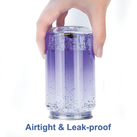 Bouteille cylindrique transparente en PET de 250 ml pour boissons gazeuses, jus et eau – Vente en gros pour distributeurs et détaillants