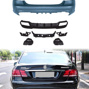 Accesorios de coche W212 parachoques trasero Bod Ykit actualización Clase E AMG Bodykit para <span class=keywords><strong>Mercedes</strong></span> BenZ Clase E W212 2014-2015 Kits de falda lateral - Product Image 1
