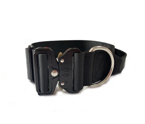 Collar de Nailon de <span class=keywords><strong>2</strong></span> Pulgadas para Perro con Mango Controlable, Diseño Clásico y Moderno, Hebilla de Metal y Cintas - Product Image 4
