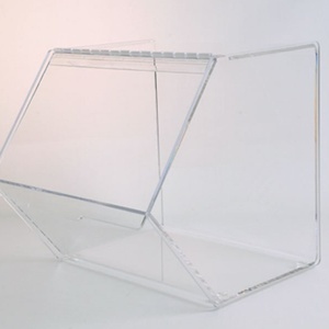 Wholesale Food Safe Lucite Acrylic Carved Modern Luxury Durable Candy Box Storage Container Customized Shape 1-3L Custom Logo - Product Image 6