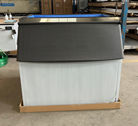 Bac de stockage de glace de 450 kg de capacité, robuste, modulaire, de qualité industrielle, en acier inoxydable, pour usine de glace à grande échelle