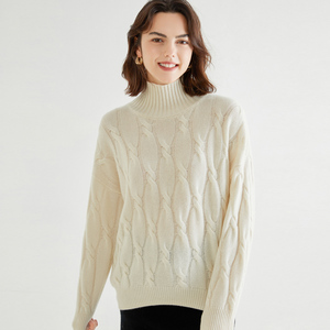 <span class=keywords><strong>2022</strong></span> nouveau style automne <span class=keywords><strong>hiver</strong></span> 100 pur cachemire femmes chandails pulls solide casual épais - Product Image 4