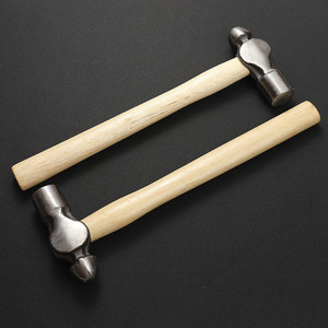 High Quality 8 OZ Steel Ball Peen <strong>Hammer</strong> with Wood Handle and Contoured Grip-OEM Customizable DIY Industrial Nail <strong>Hammer</strong> - Product Image 2