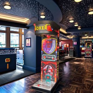 For Boxing <b>Machine</b> Kick Combo Game <b>Punch</b> Pad Leg Target Scoreboard English ABS Material 110/220V for Sports Bar Fighter - Product Image 5