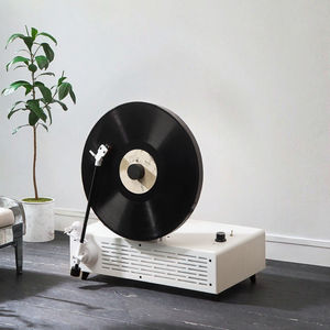 Tourne-disque <span class=keywords><strong>vertical</strong></span> pliable HiFi LP Gramophone pour les passionnés d'accessoires audio, vente en gros d'usine - Product Image 3