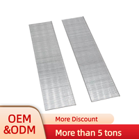 Clous pneumatiques F40 en fer de haute qualité et durables pour pistolet à clous de canapé, clous à tête plate de type F industriels personnalisés, lisses, zingués, diamantés