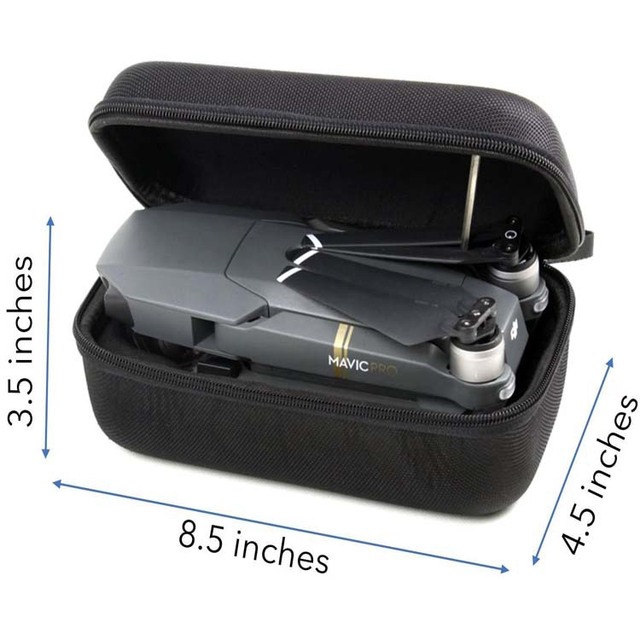 Custom Portable Waterproof Hard Shell EVA Case for Mavic Pro Drone Travel Protective Bags for Drones