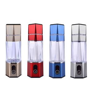 Portable Hydrogen <b>Water</b> Bottle 5000ppb High Concentration Hydrogen Rich <b>Water</b> Machine 210ml <b>Crystal</b> Design OEM Customization - Product Image 1