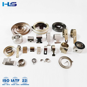 Tùy chỉnh khác nhau CuộN trở lại khởi động thép không gỉ hairspring mainspring Đồng hồ điện phẳng dây cuộn xoắn ốc tua lại mùa xuân - Product Image 1