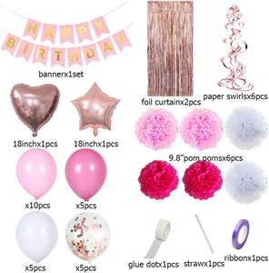 42 Uds. de tinta para engrasar, producto antiguo para engarzar y quitar el pañal, irthday, Anner, ND, alloon, irthday, arty, upplies - Product Image 2