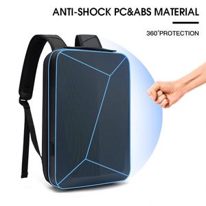 Anti-theft Hard Shell Expandable <b>Backpack</b> Waterproof PC ABS Commute Travel <b>Backpack</b> with TSA Lock - Product Image 4