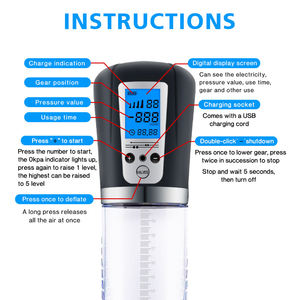 Automatic Rechargeable Electric <strong>Vacuum</strong> <strong>Penis</strong> <strong>Pump</strong> Male Enhancement Premium <strong>Penis</strong> Enlargement Tool - Product Image 4