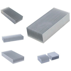 مشتت حراري من الألومنيوم سلسلة 6000 مصنع بتقنية التحكم الرقمي بالحاسوب مع تهوية حرارية - Product Image 2