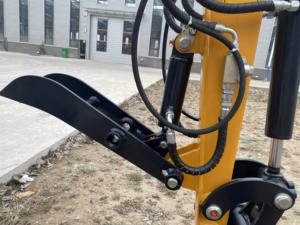 HT15 1.6 टन 1.8 टन 2 टन 1 टन छोटे हाइड्रोलिक क्रॉलर मिनी खुदाई के लिए चीन मिनी खोदने सस्ते कीमतों बिक्री अंगूठे के साथ - Product Image 4