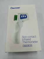 Termometer Dahi dengan Fungsi Alarm Demam Kelas Medis untuk Bayi Anak-Anak Pemeriksaan Demam Instan Layar Digital