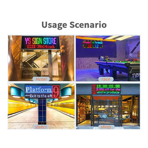 Pantalla LED de tira inteligente de alto brillo a todo color RGX para publicidad exterior y señalización de tiendas - Product Image 6