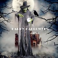 CZTSY Décoration d'Halloween : Sorcière Géante Lumineuse de 320 cm, Animatronique, Activée par Capteur Électrique, Articulations Réglables, Sonore
