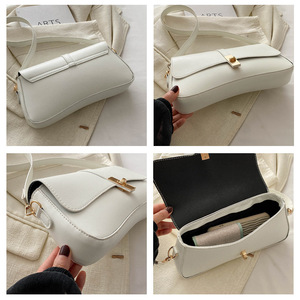 <span class=keywords><strong>Bolsos</strong></span> Cruzados de Diseño de Lujo para Mujer, Bolso de Mensajero de Viaje Moderno, Logotipo Personalizado, Bolso Pequeño Cuadrado para Debajo del Brazo - Product Image 5