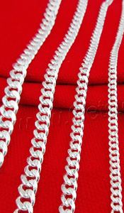 Commercio <span class=keywords><strong>all</strong></span>'<span class=keywords><strong>ingrosso</strong></span> dei monili della catena Catena di Gioielli <span class=keywords><strong>In</strong></span> <span class=keywords><strong>Argento</strong></span> 925 formato differente per la scelta & curb catena - Product Image 3