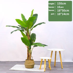 ต้นไม้บีเจมมินาเทียมสไตล์เขตร้อนต้นไม้ต้นไทรประดิษฐ์ในกระถางพืชพุ่มเทียม - Product Image 4