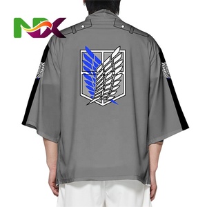 Disfraz de Cosplay de Shingeki No Kyojin, Impresión 3D, <span class=keywords><strong>Haori</strong></span>, Ropa de Dibujos Animados, Kimono de Anime, Capa, Sudadera con Capucha de Ataque a los Titanes - Product Image 6