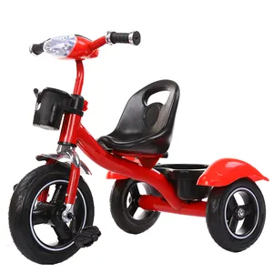 3 पहिया पुश ट्राइक के लिए शिशु बच्चे/कम कीमत क्लासिक लड़की लड़का बच्चों के Tricycle/छोटे बच्चों Tricycle साइकिल के साथ संगीत प्रकाश