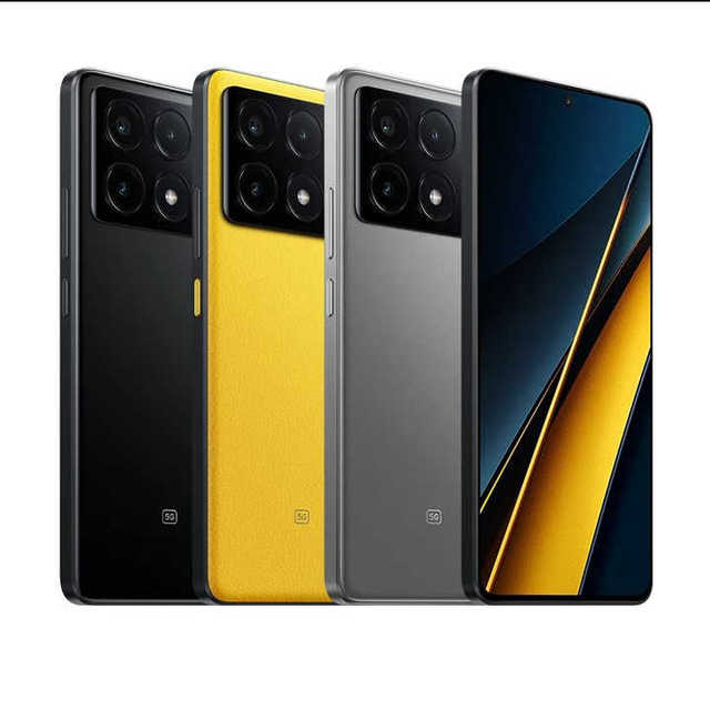 Original Global Version Poco X6 PRO 5G 4G LTE Unlocked Mobile Phone 512GB + 12GB GSM 6.67" 64MP Triple Camera Cell Phone