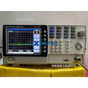 Analyseur de spectre RF Gwinstek Gsp-730 pour l'enseignement de la communication radiofréquence 3 GHz #   hx - Product Image 1