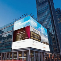 Écran LED extérieur professionnel P8 P10 pour la communication, les affichages urbains, les médias municipaux et les acheteurs mondiaux, solution clé en main intégrée et personnalisée