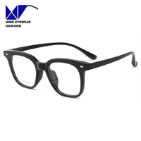 Monture de prescription carrée TR90 sur mesure OEM, taille 51-21-148, vision haute définition pour adultes unisexes, 10+ ans d'expérience