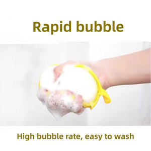 Spugna per lavare i piatti a doppio lato di alta qualità da cucina con setola morbida spugna lavabile riutilizzabile per uso domestico - Product Image 3