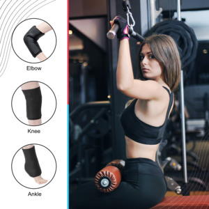 Ice Sleeve Ice &amp; <strong>Heat</strong> Therapy Compression Sleeve- Reusable, Flexible <strong>Gel</strong> Hot/Cold Pack, 360 Coverage for Knee, Elbow, Ankle - Product Image 6