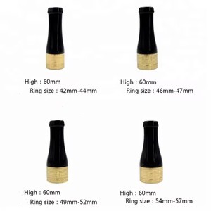 Pas cher Cuivre Résine Embouchure Tuyau Portable Cigare Fumée Buse Cigarette Pointe Cigare Accessoires Ensemble Porte-Cigare - Product Image 6